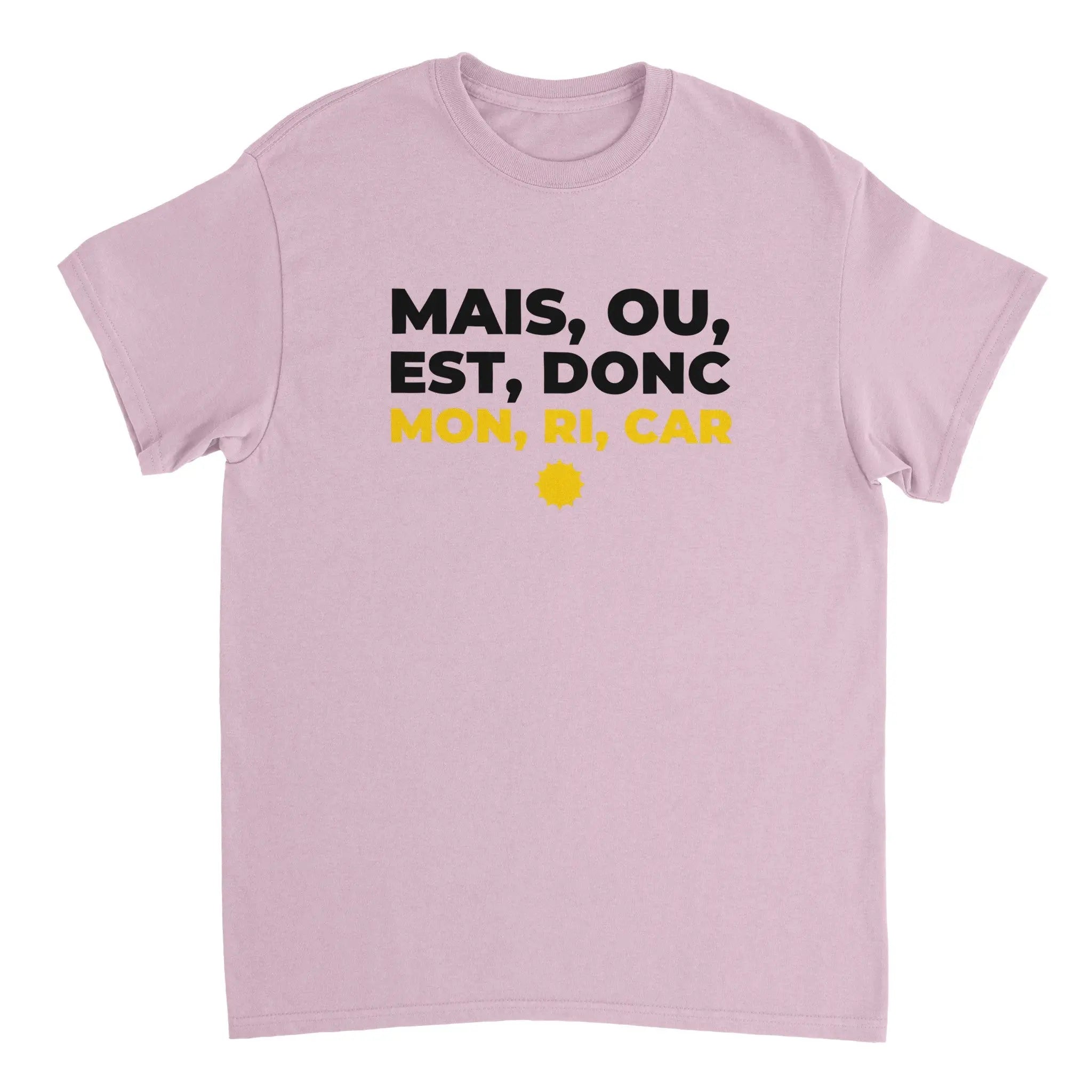 T-shirt Pastis "Mais ou est donc mon ri car" | Mixte French Humour