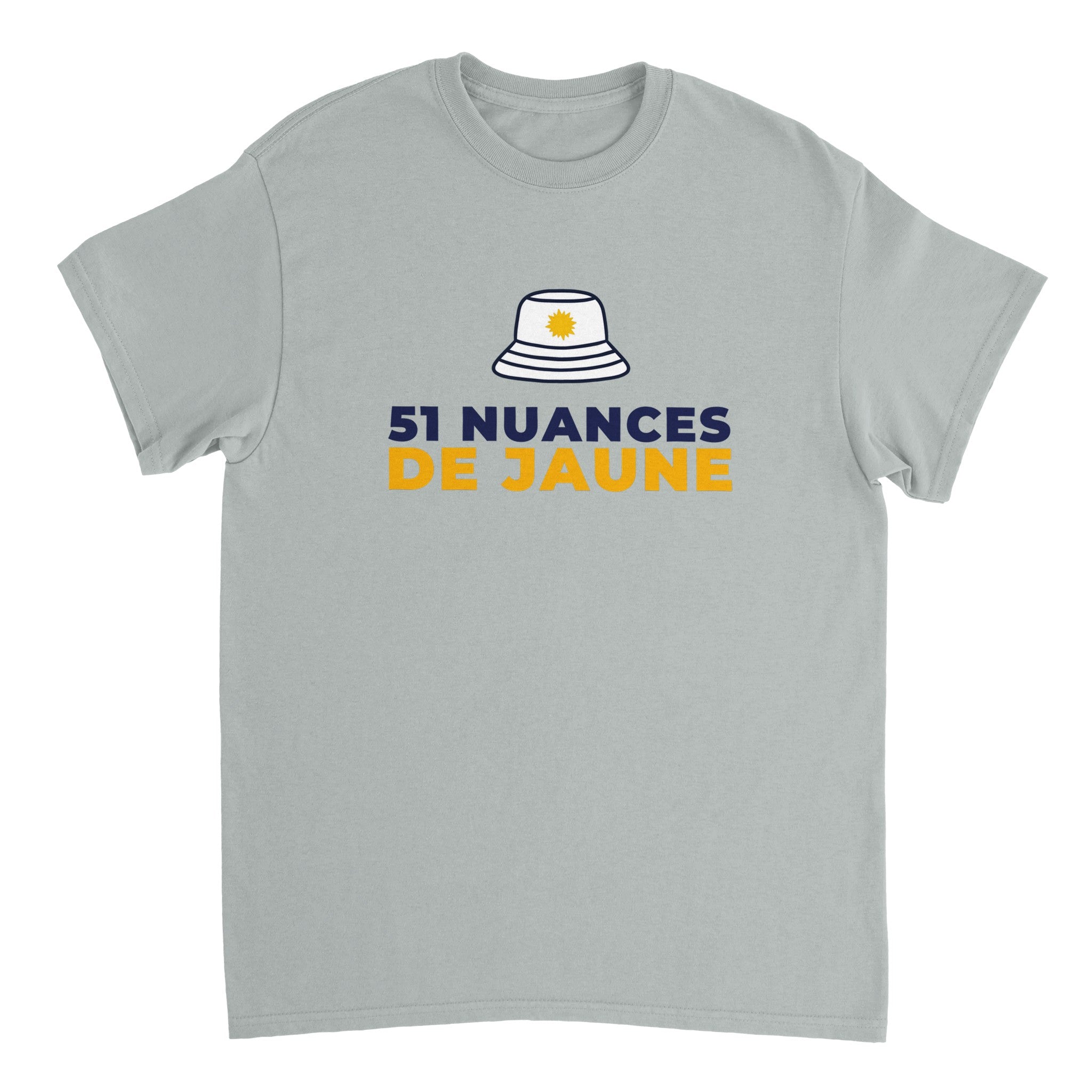 T-shirt Pastis "51 nuances de jaune" | Mixte