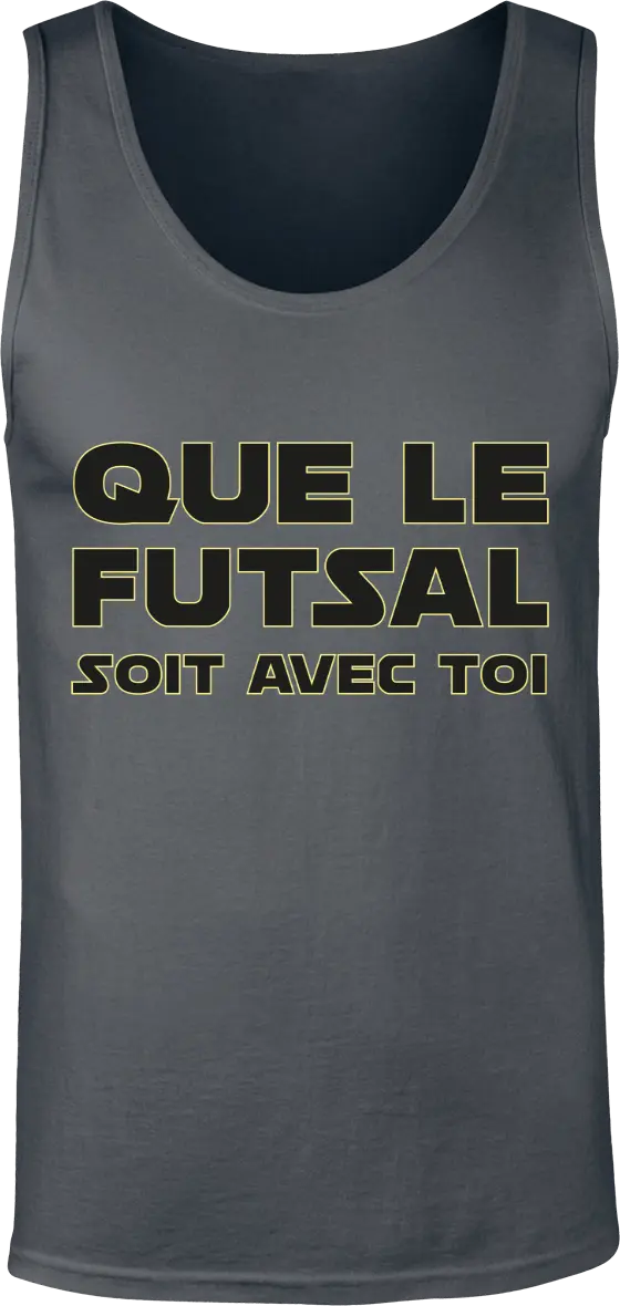 Débardeur Foot "Que le futsal soit avec toi" | Mixte - French Humour