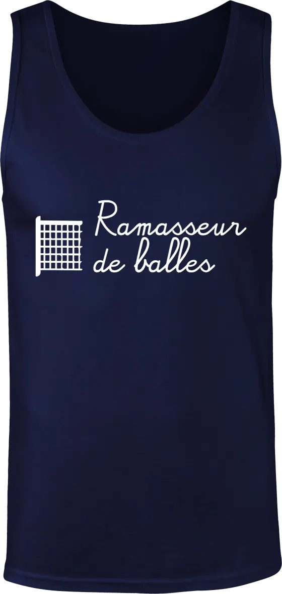 Débardeur Tennis "Ramasseur de balles" | Mixte - French Humour