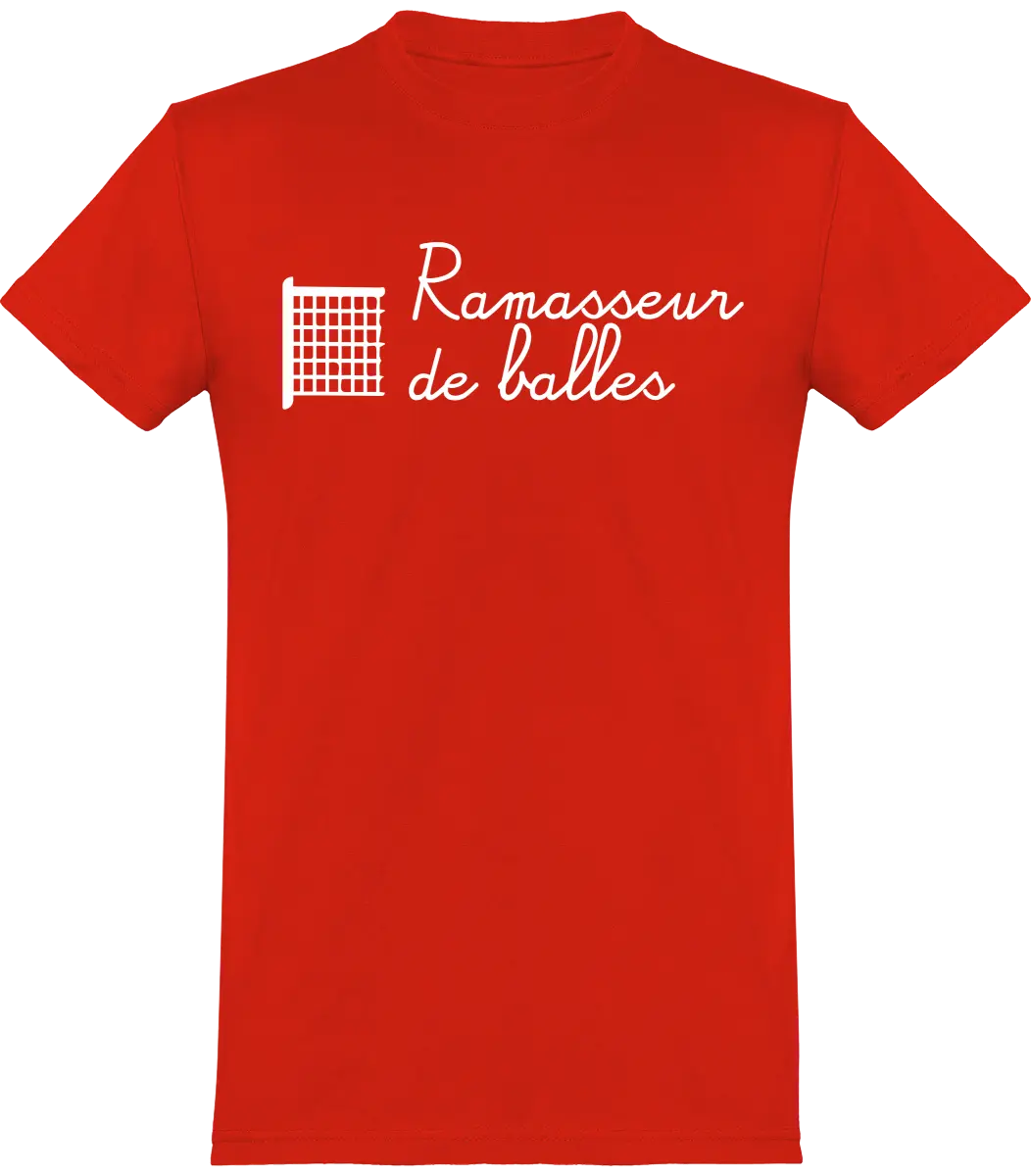 T-shirt Tennis "Ramasseur de balles" | Mixte - French Humour