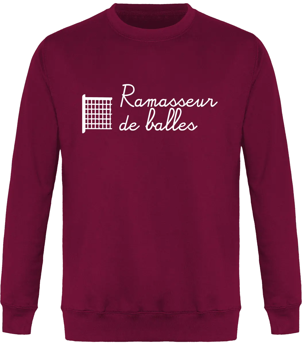 Sweat Tennis "Ramasseur de balles" | Mixte - French Humour