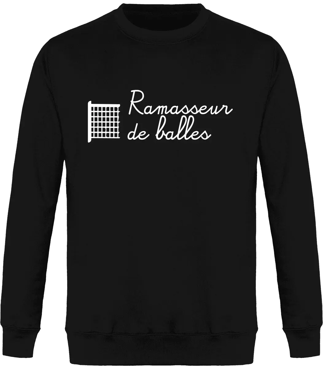 Sweat Tennis "Ramasseur de balles" | Mixte - French Humour