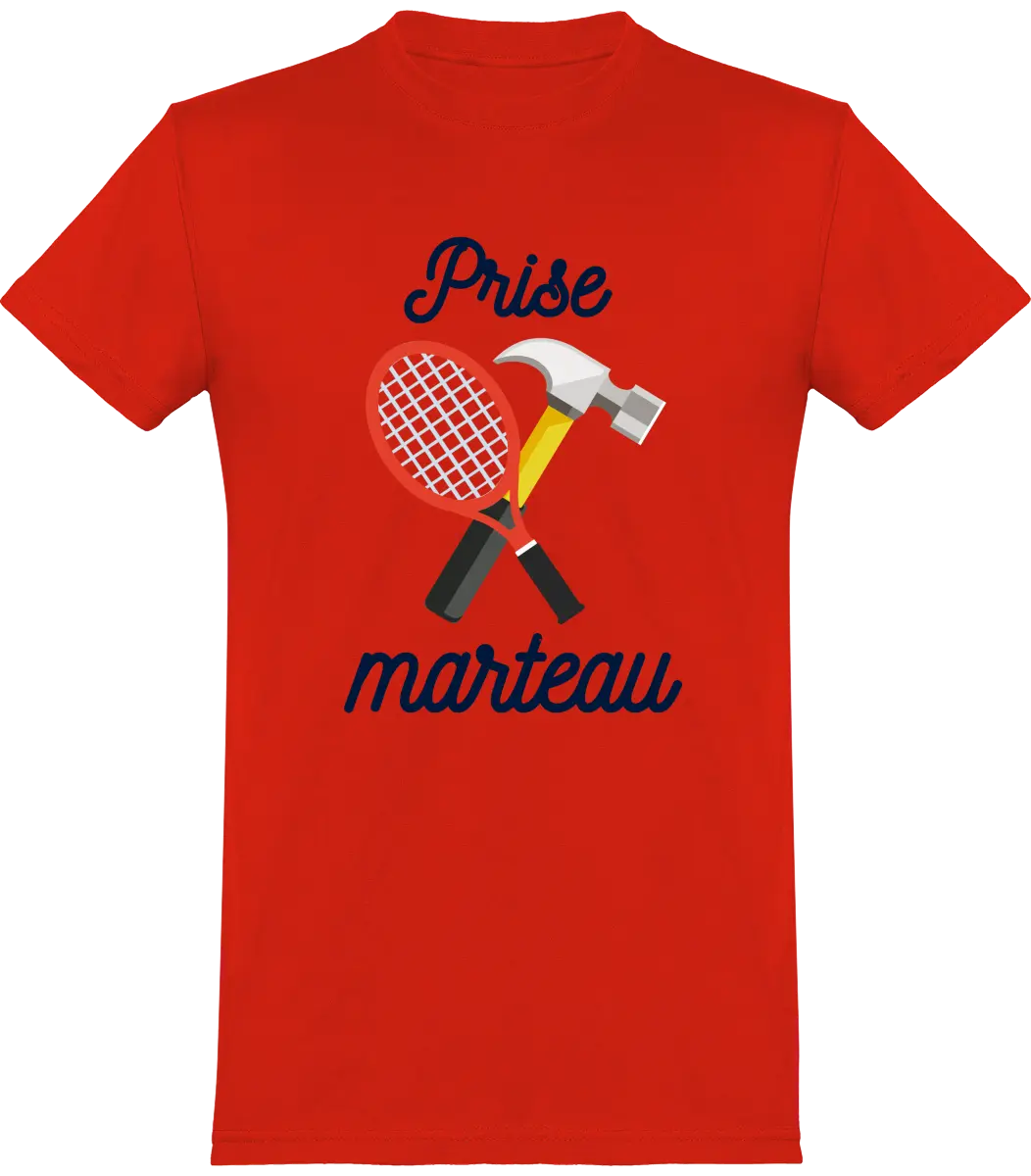 T-shirt Tennis "Prise Marteau" | Mixte - French Humour