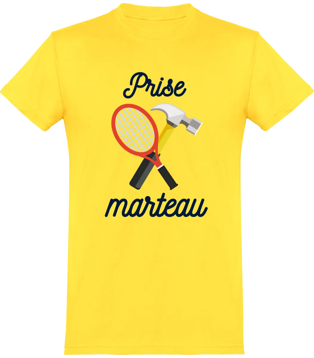 T-shirt Tennis "Prise Marteau" | Mixte - French Humour