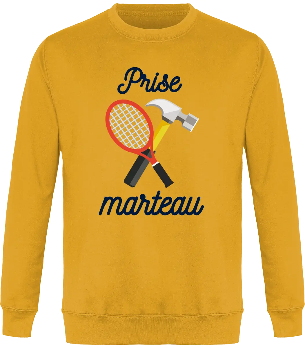 Sweat Tennis "Prise Marteau" | Mixte - French Humour