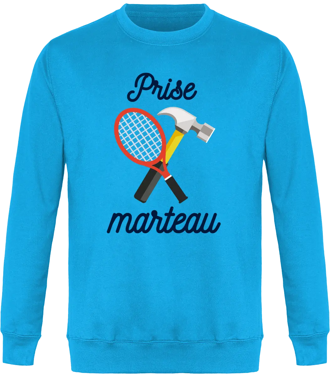 Sweat Tennis "Prise Marteau" | Mixte - French Humour