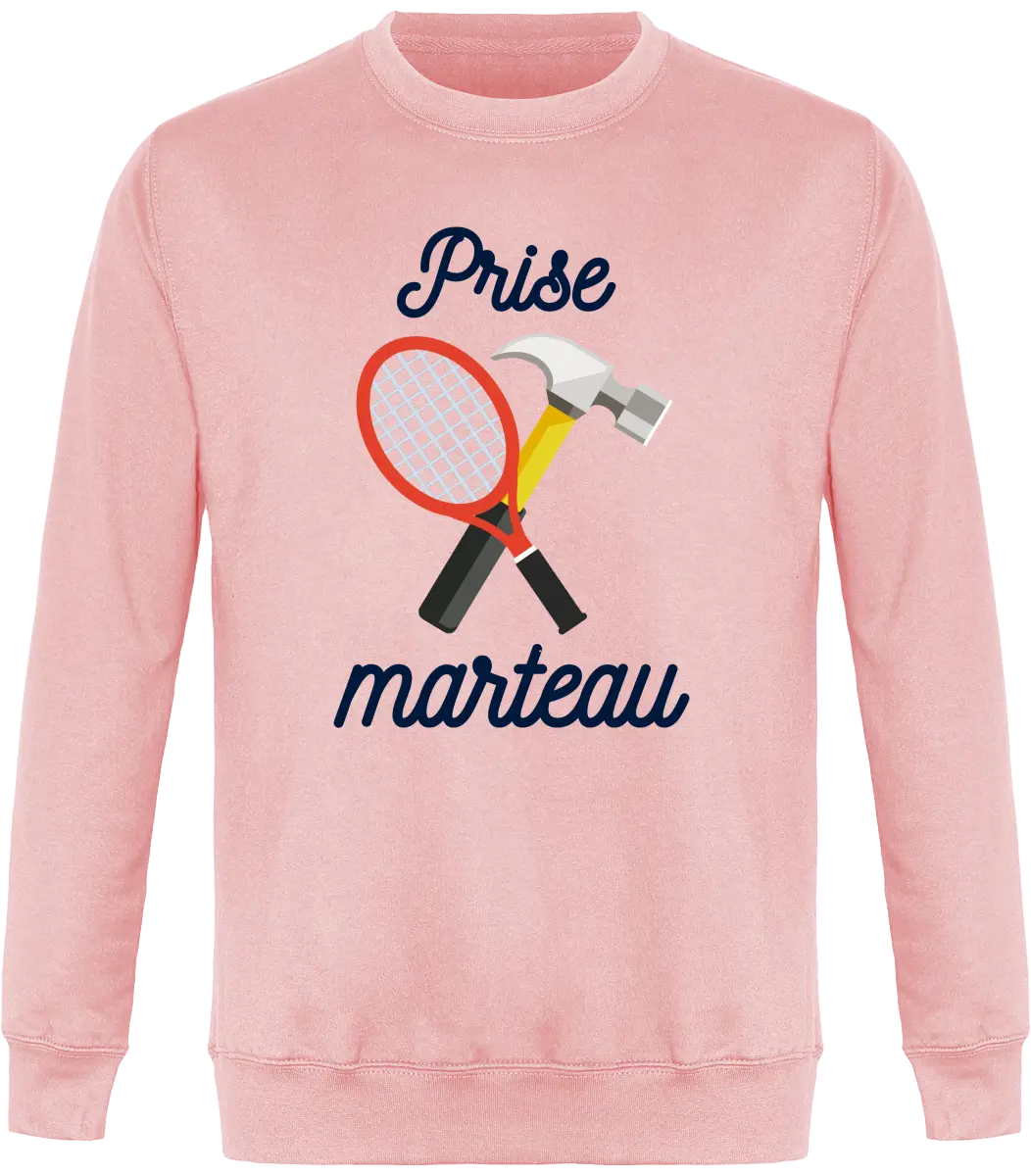 Sweat Tennis "Prise Marteau" | Mixte - French Humour