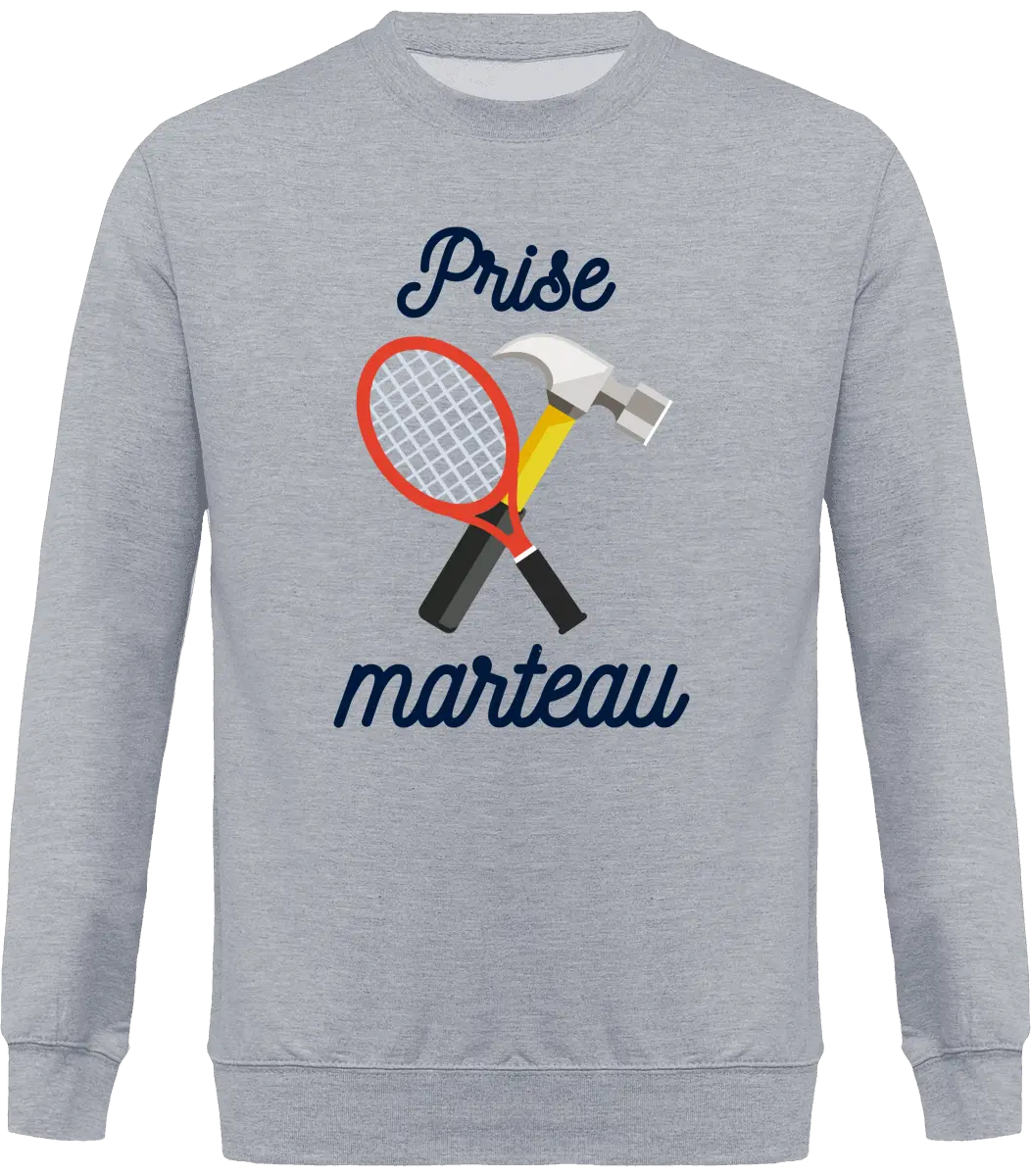 Sweat Tennis "Prise Marteau" | Mixte - French Humour