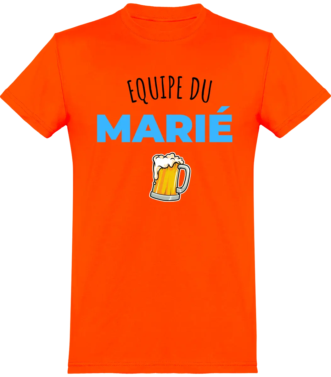 T-shirt EVG "Équipe du marié" | Mixte - French Humour