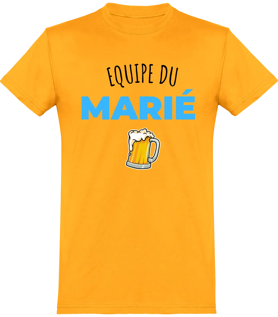 T-shirt EVG "Équipe du marié" | Mixte - French Humour