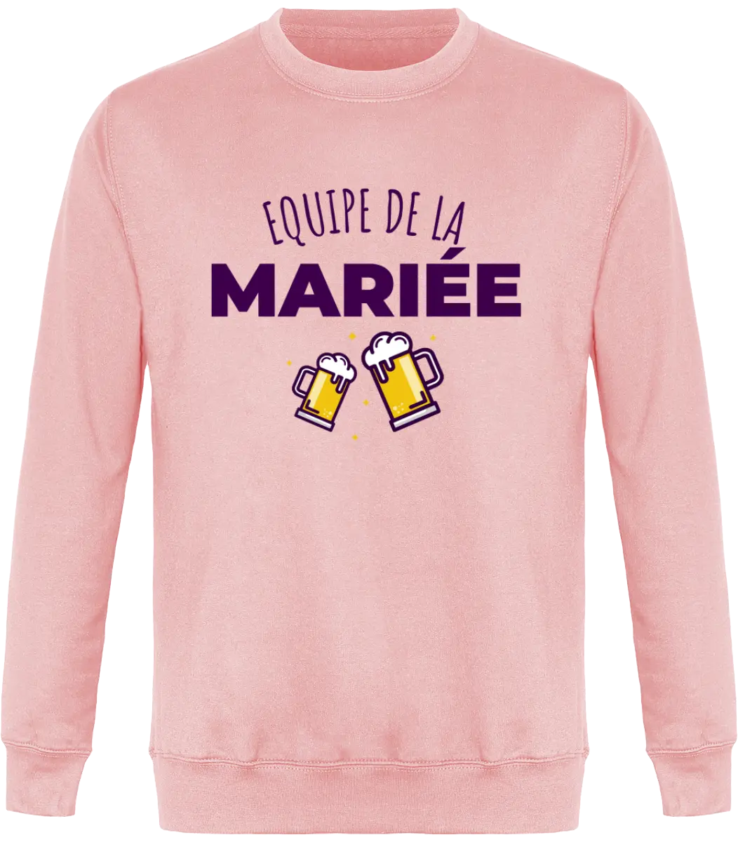 Sweat EVJF "Équipe de la mariée" - French Humour