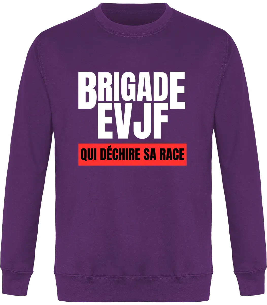 Sweat EVJF "Brigade EVJF" - French Humour