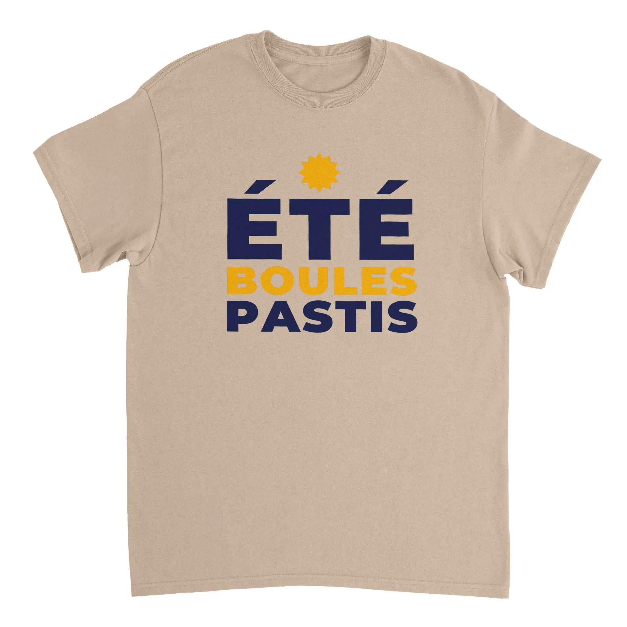 T-shirt Pastis "été boules pastis" | Mixte French Humour