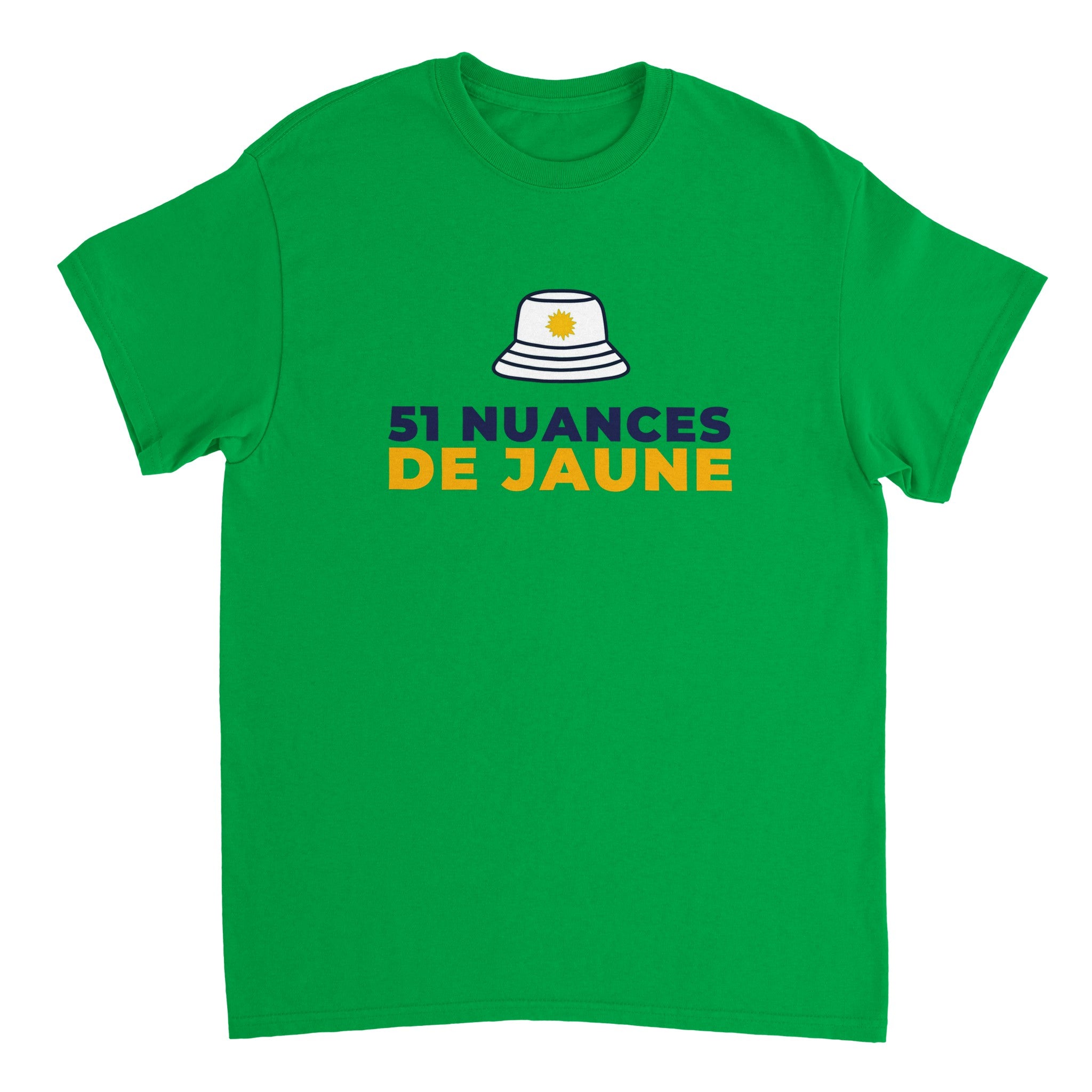 T-shirt Pastis "51 nuances de jaune" | Mixte