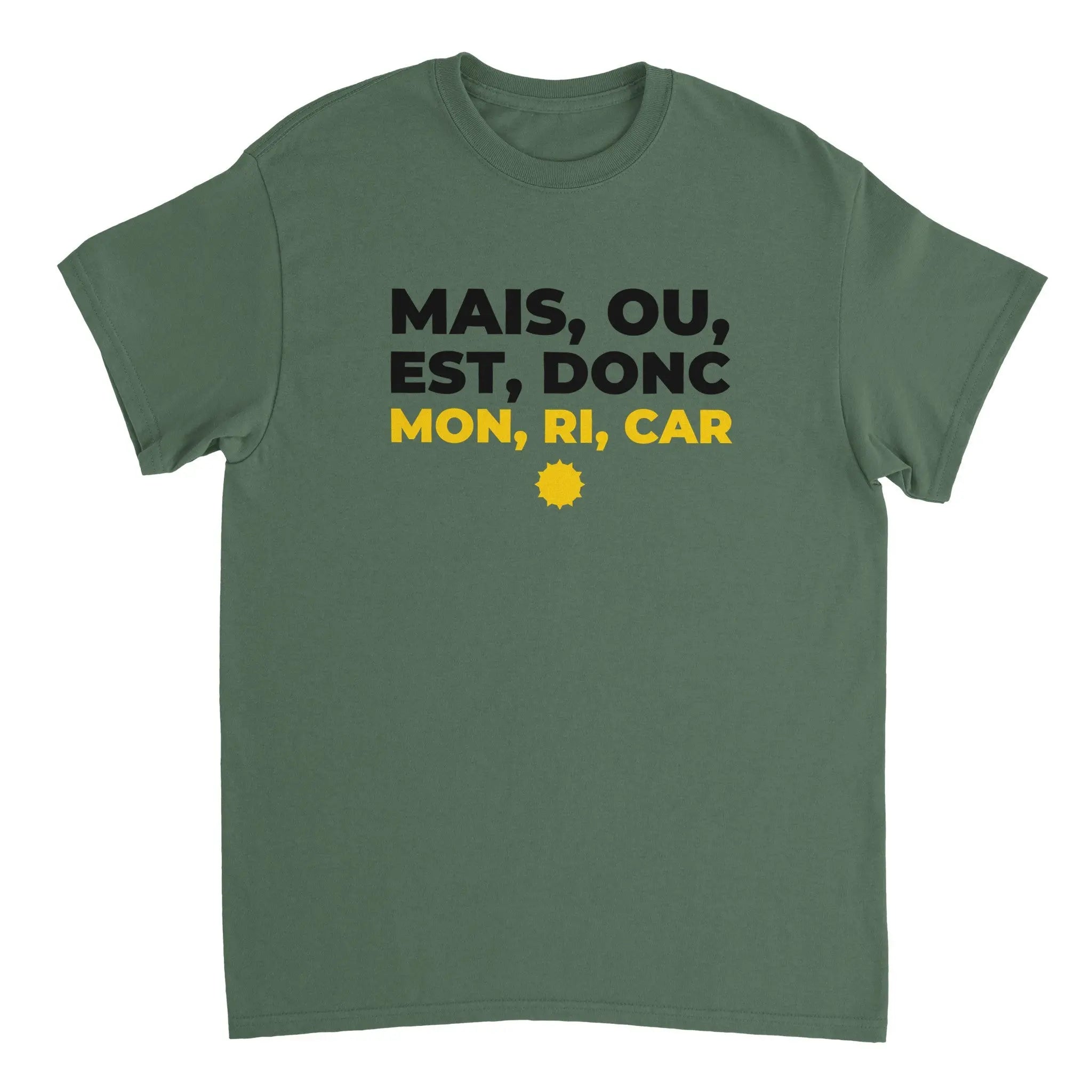 T-shirt Pastis "Mais ou est donc mon ri car" | Mixte French Humour