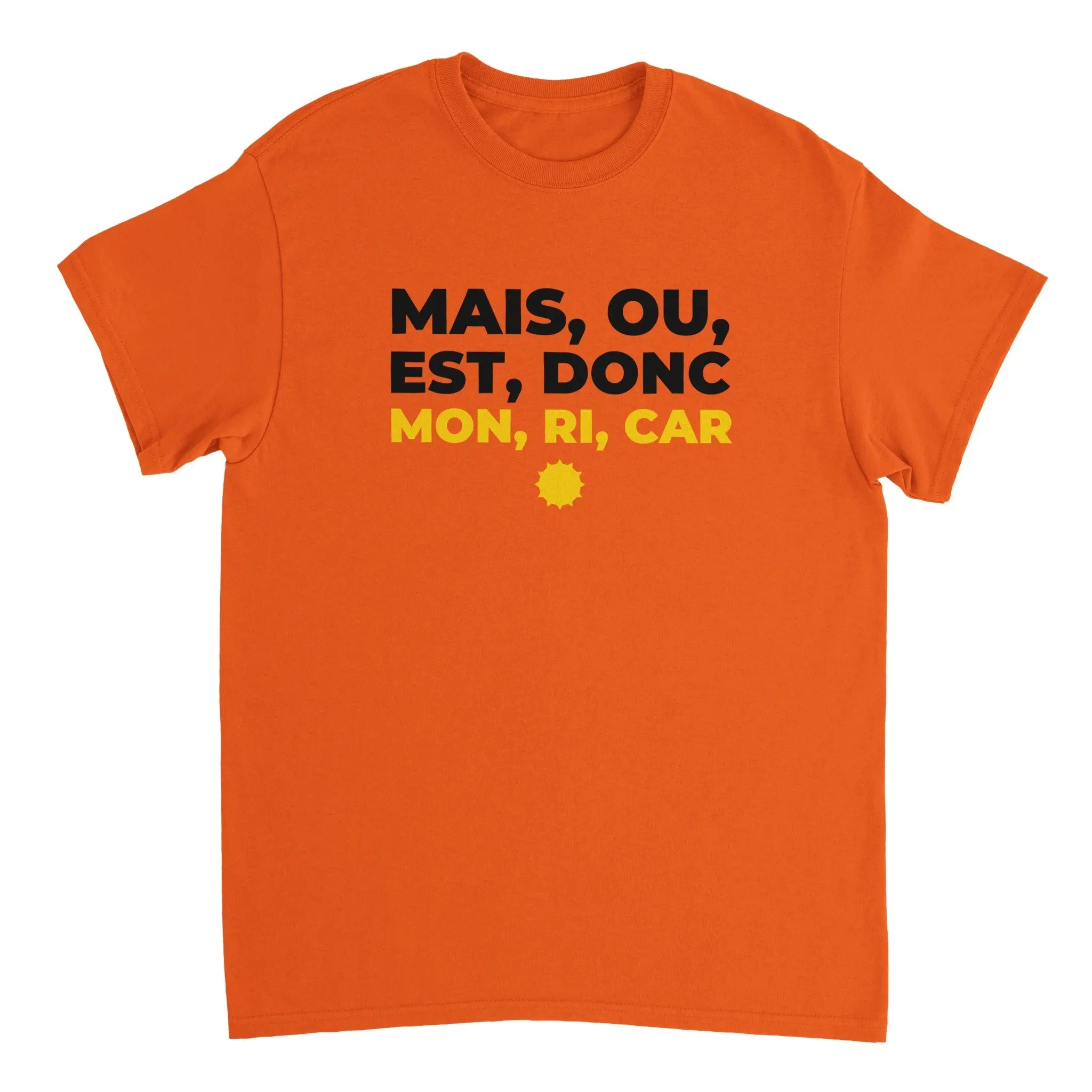 T-shirt Pastis "Mais ou est donc mon ri car" | Mixte French Humour