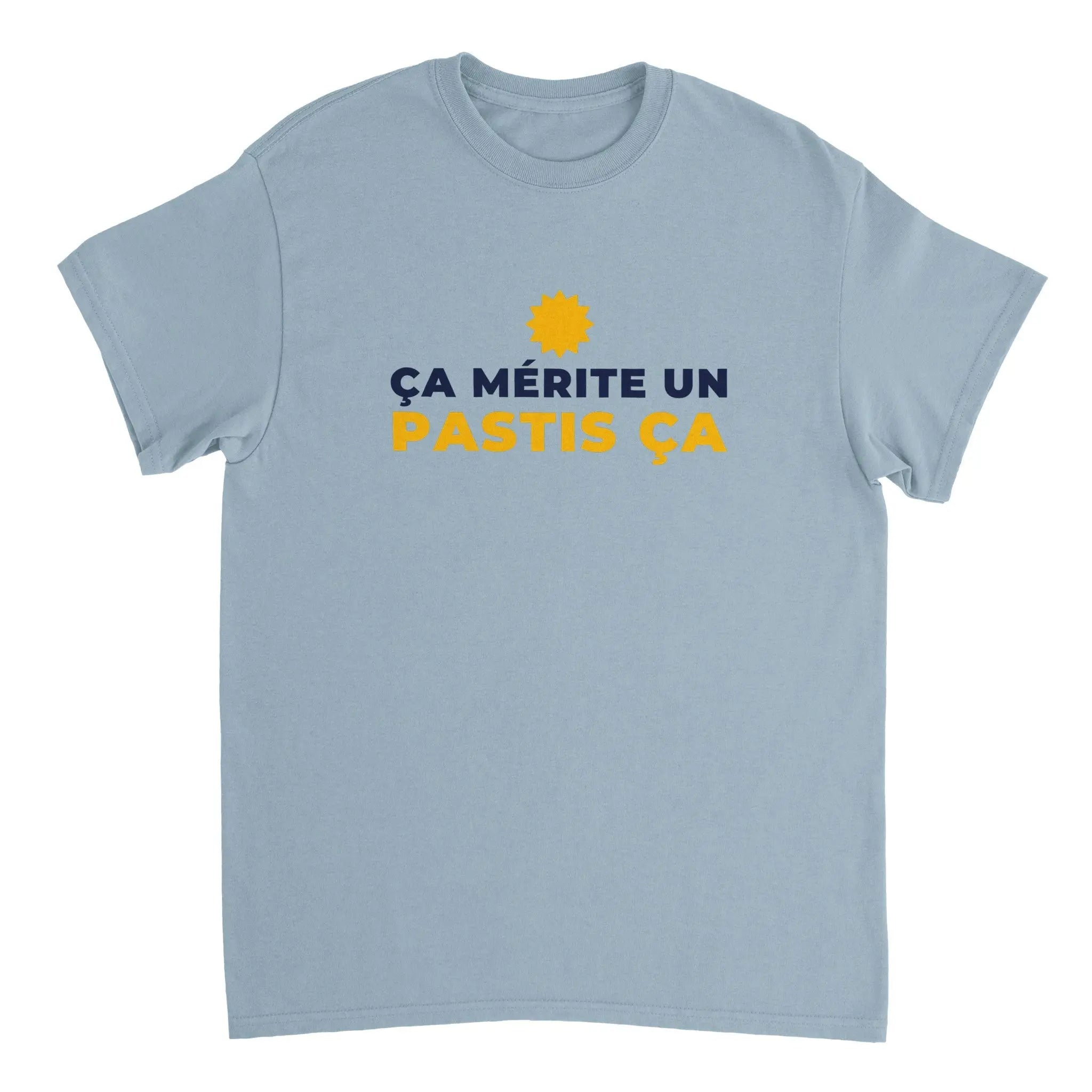 T-shirt Pastis "ça mérite un pastis ça" | Mixte French Humour