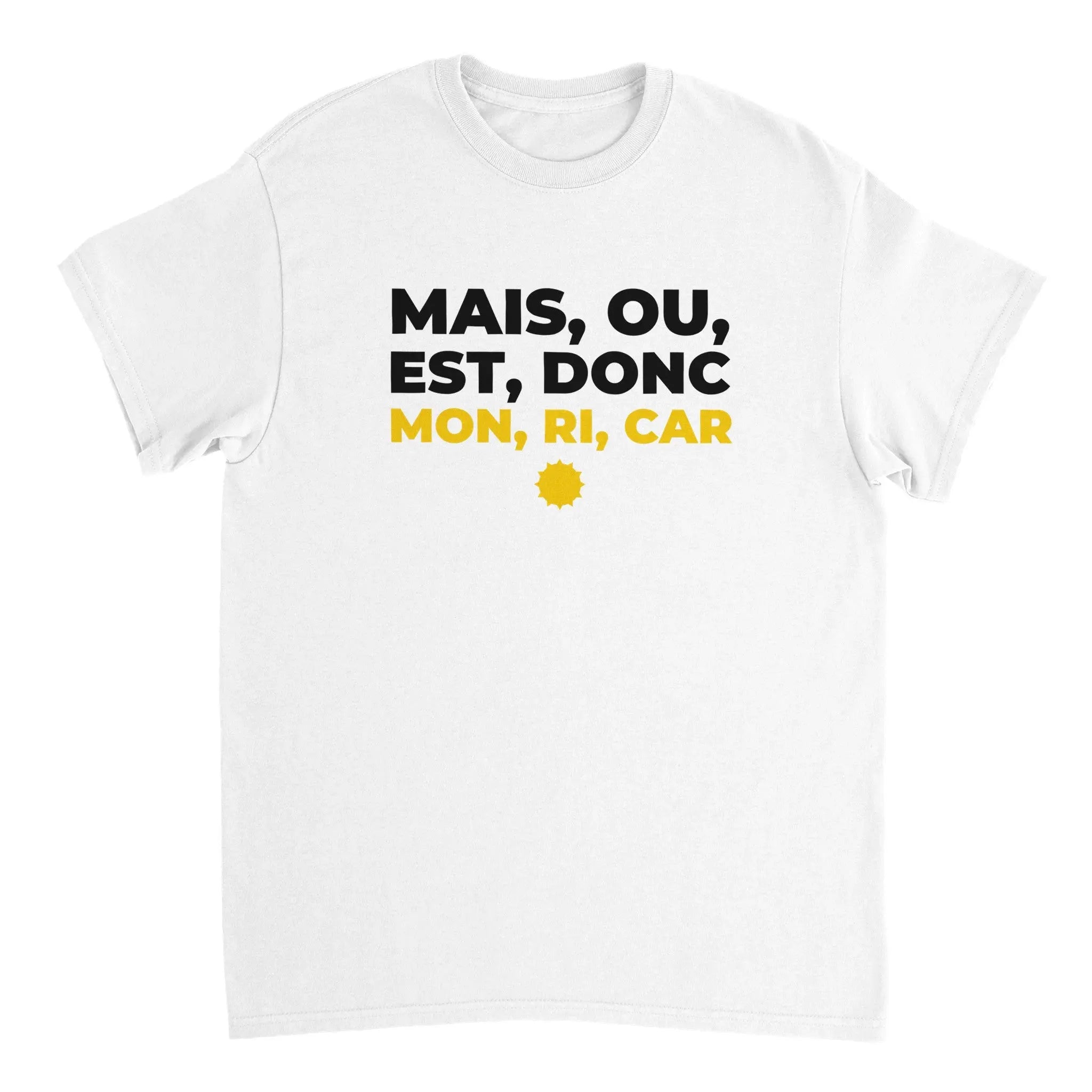 T-shirt Pastis "Mais ou est donc mon ri car" | Mixte French Humour