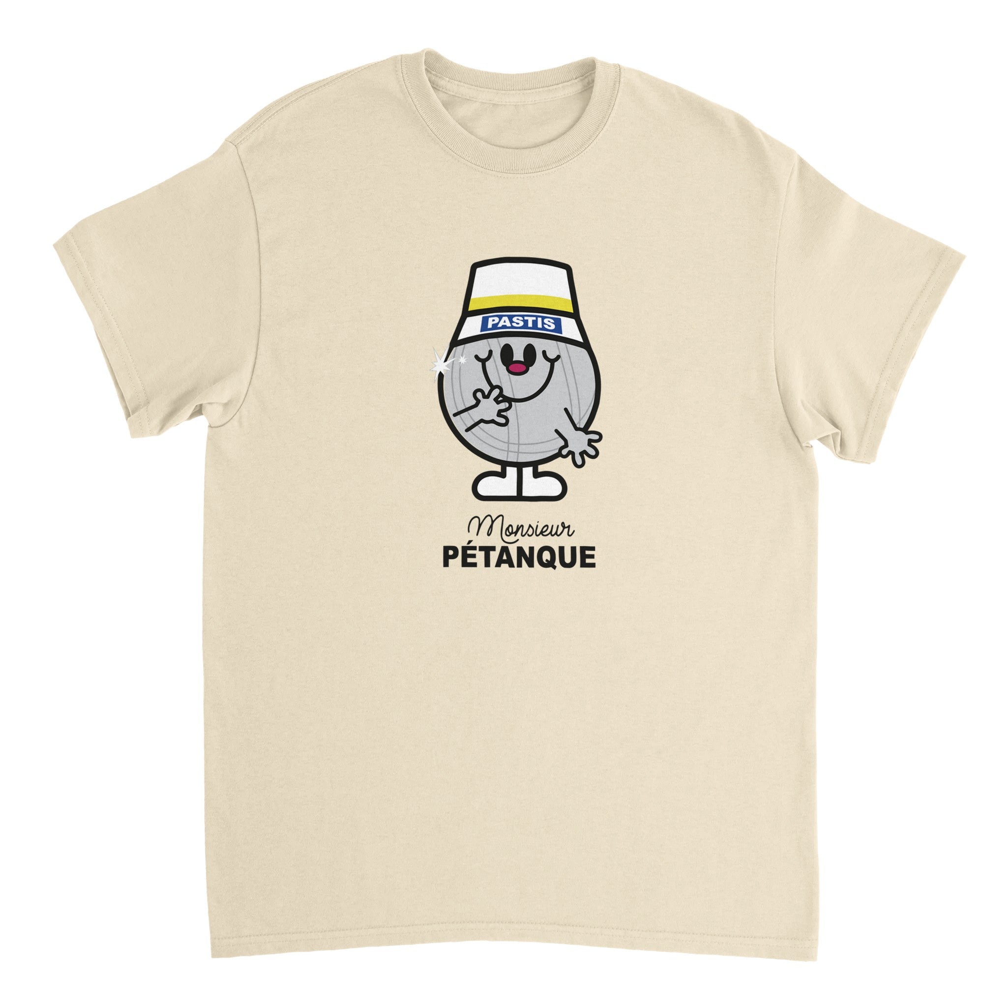 T-shirt Pastis "Monsieur Pétanque" | Mixte