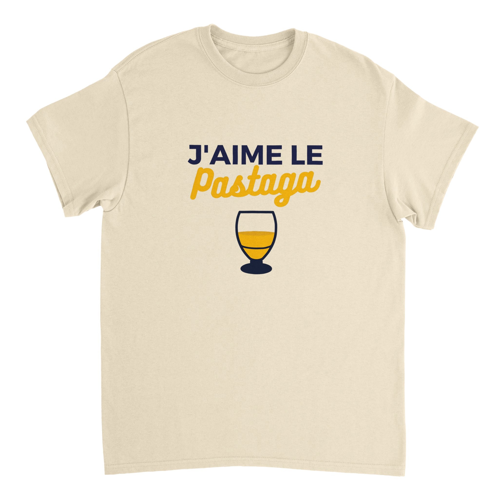 T-shirt Pastis "J'aime le pastaga" | Mixte