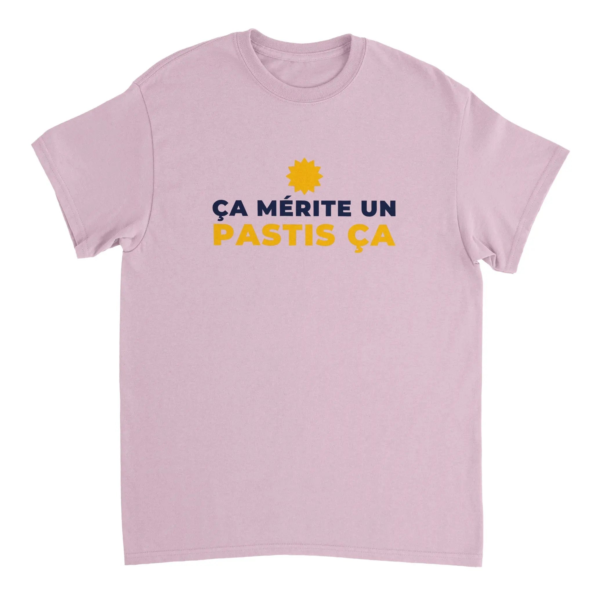 T-shirt Pastis "ça mérite un pastis ça" | Mixte French Humour