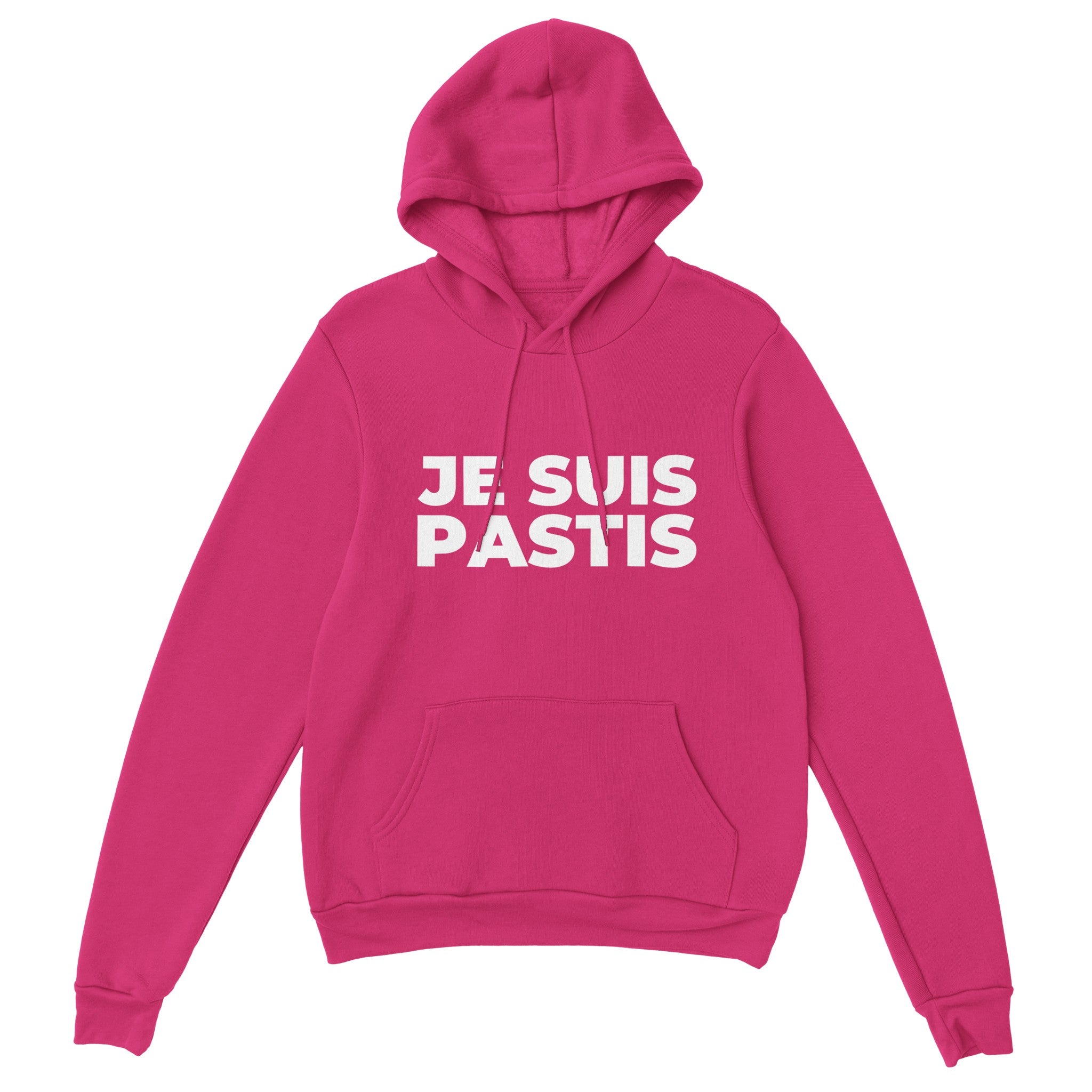 Sweat à capuche pastis "Je suis pastis" | Mixte