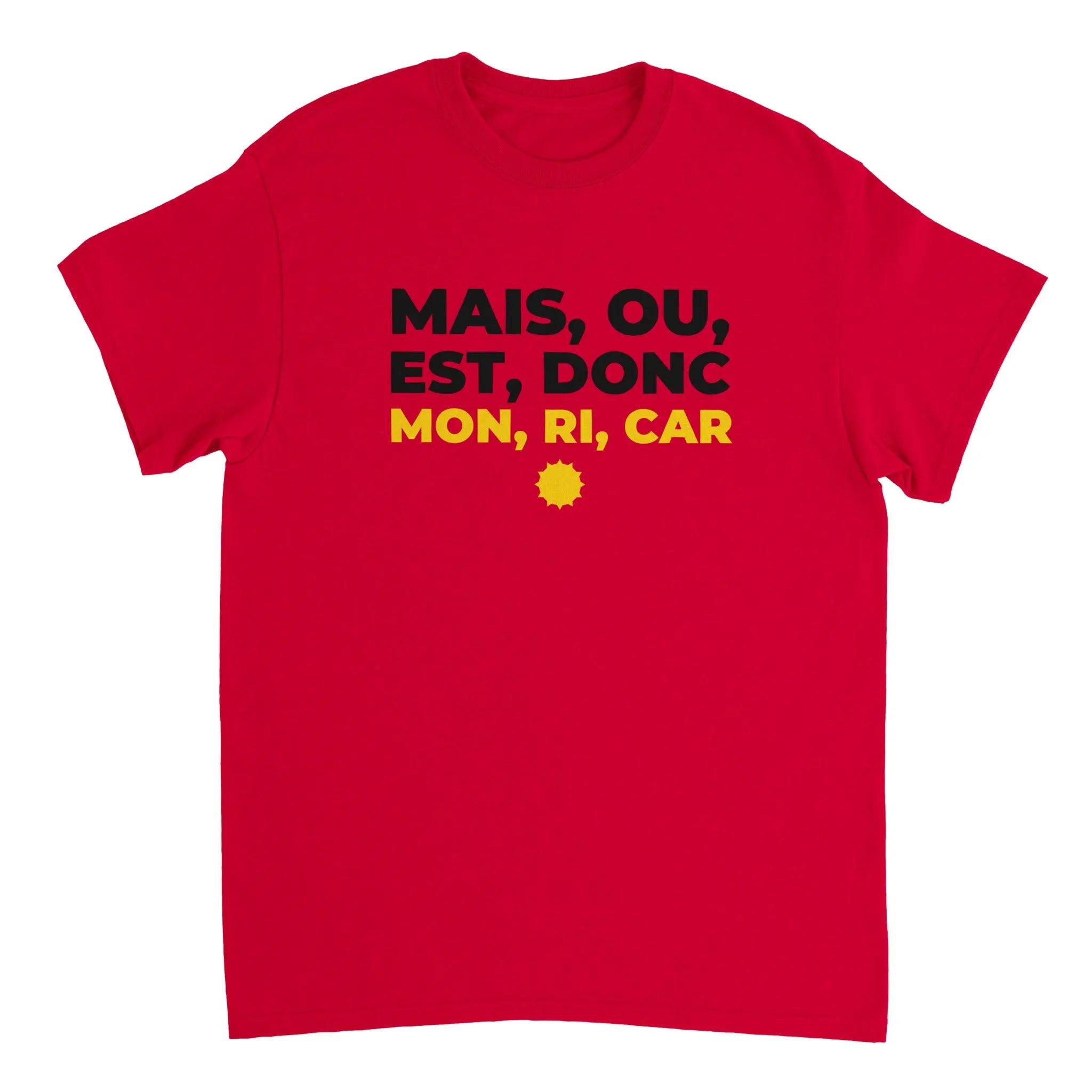 T-shirt Pastis "Mais ou est donc mon ri car" | Mixte French Humour