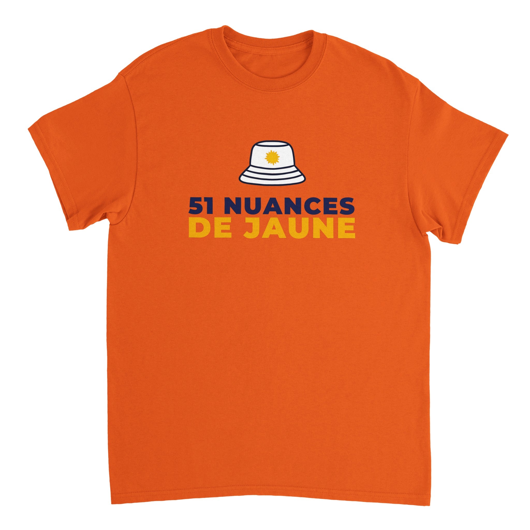 T-shirt Pastis "51 nuances de jaune" | Mixte