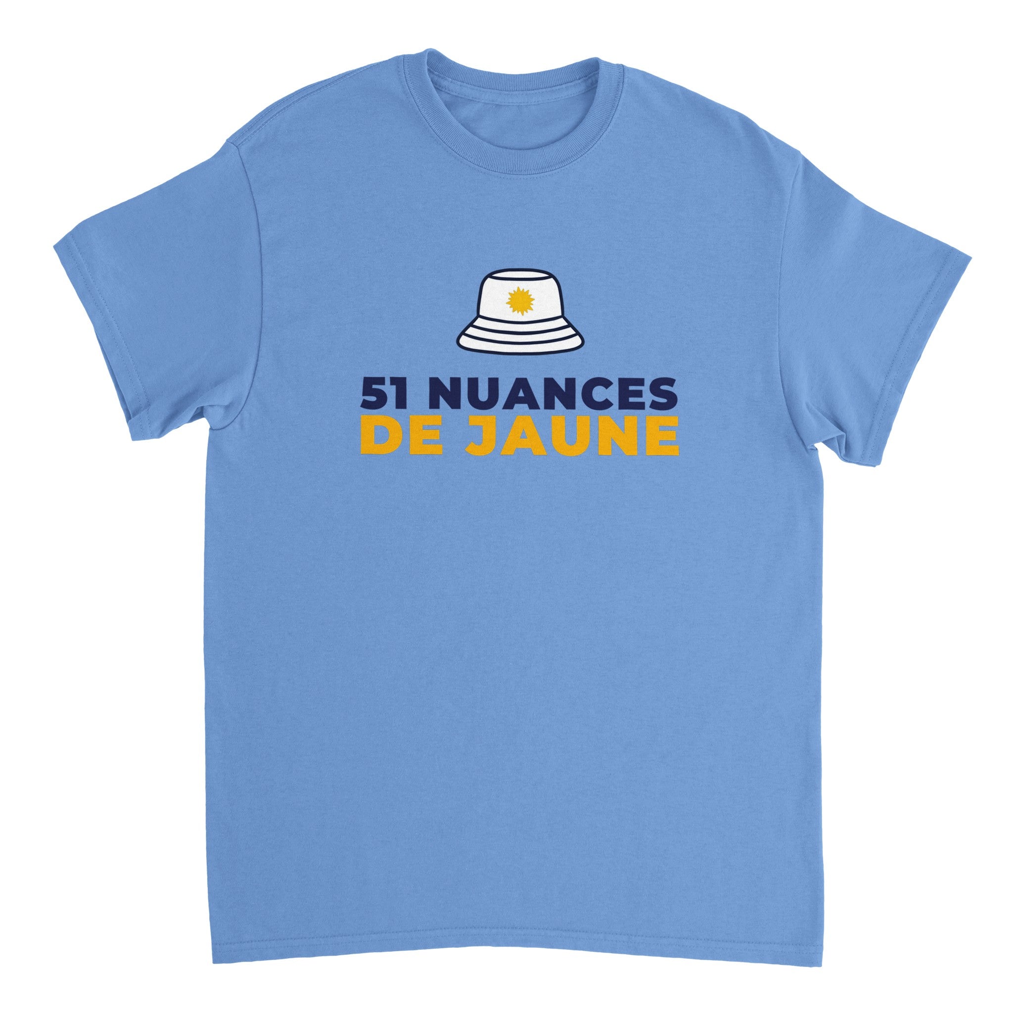 T-shirt Pastis "51 nuances de jaune" | Mixte