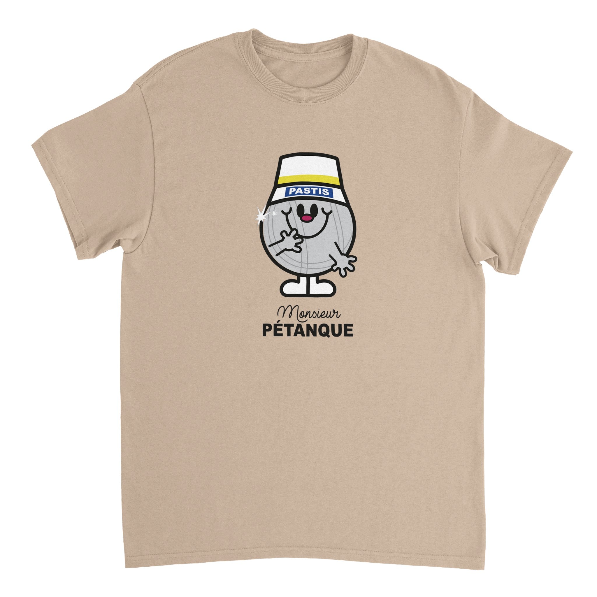 T-shirt Pastis "Monsieur Pétanque" | Mixte