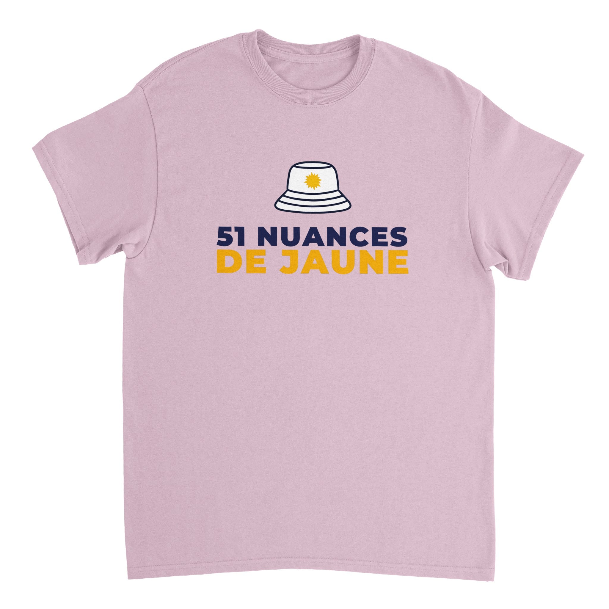 T-shirt Pastis "51 nuances de jaune" | Mixte