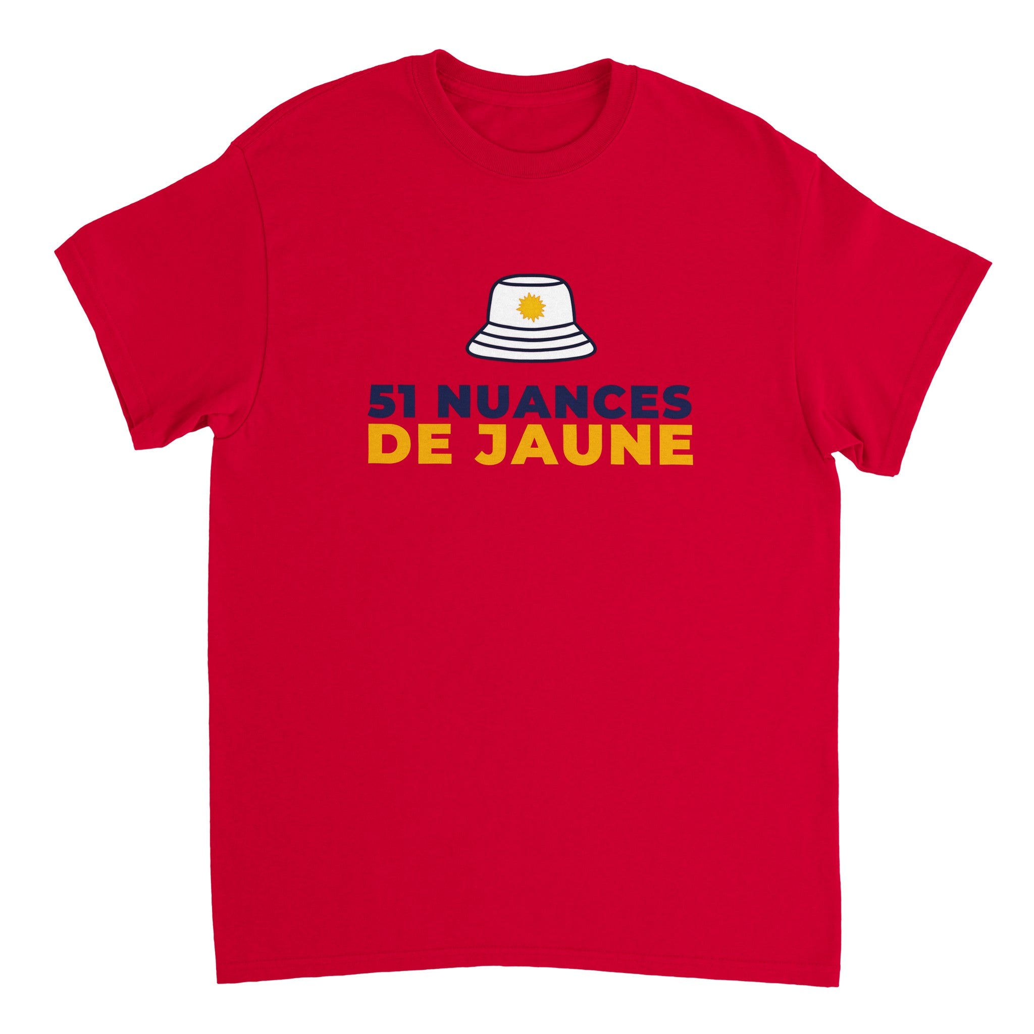 T-shirt Pastis "51 nuances de jaune" | Mixte