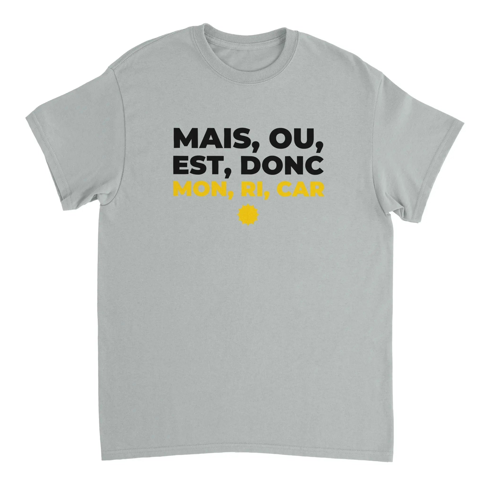 T-shirt Pastis "Mais ou est donc mon ri car" | Mixte French Humour