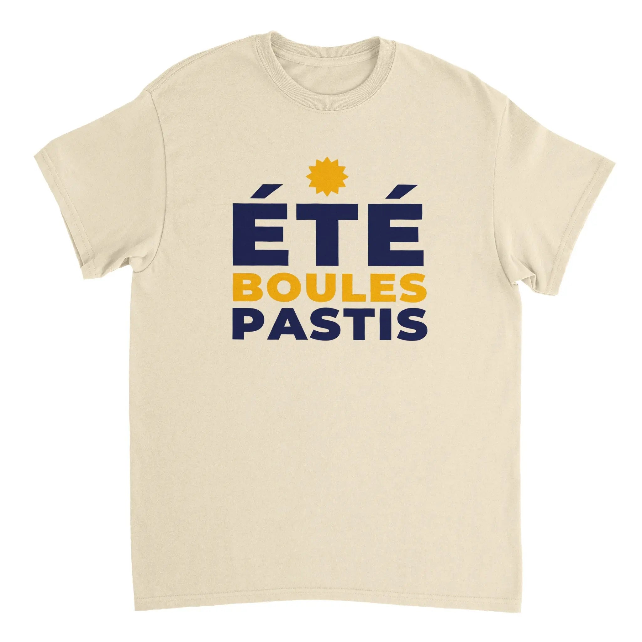 T-shirt Pastis "été boules pastis" | Mixte French Humour