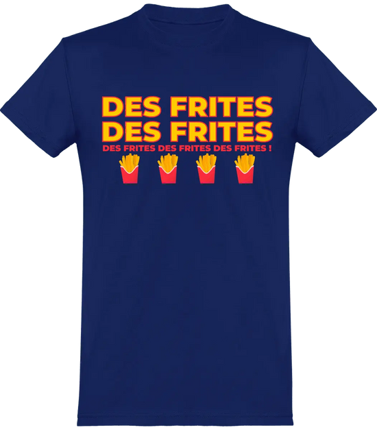 Tee-shirt idée cadeau blague frites | tostadora