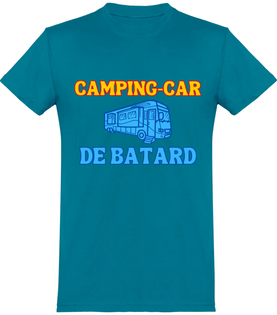 Tee shirt camping car humour hot sale