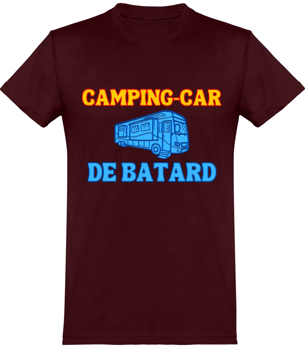 T-shirt les Tuches "Camping-car de batard" | Mixte - French Humour