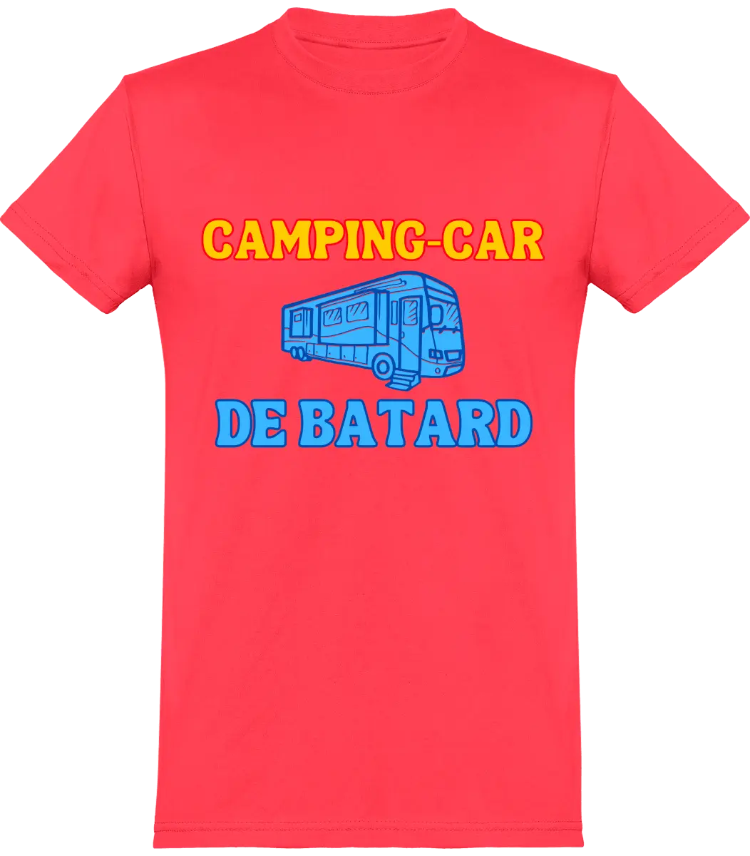 T-shirt les Tuches "Camping-car de batard" | Mixte - French Humour