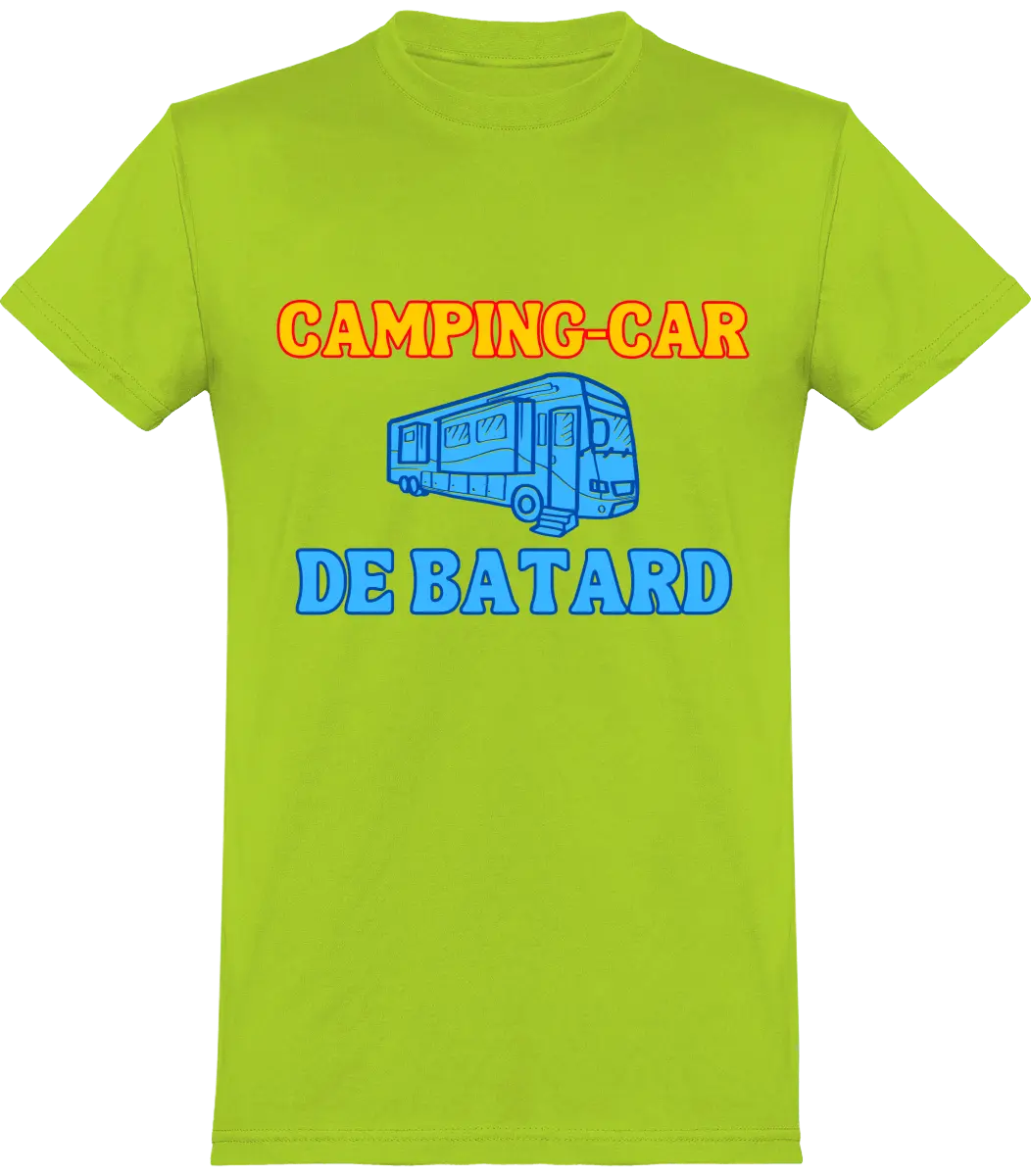 T-shirt les Tuches "Camping-car de batard" | Mixte - French Humour