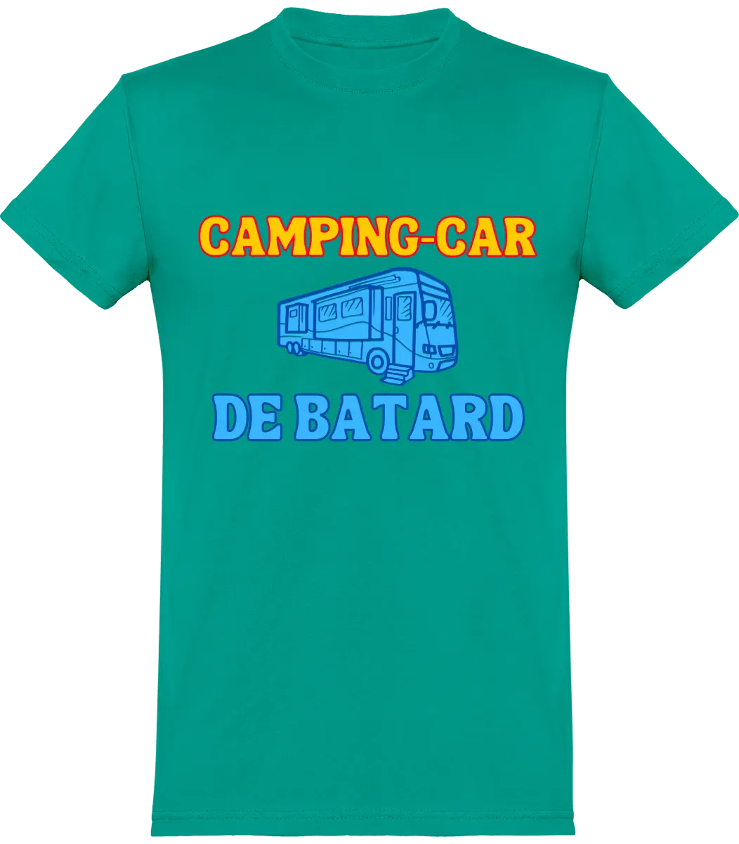 T-shirt les Tuches "Camping-car de batard" | Mixte - French Humour